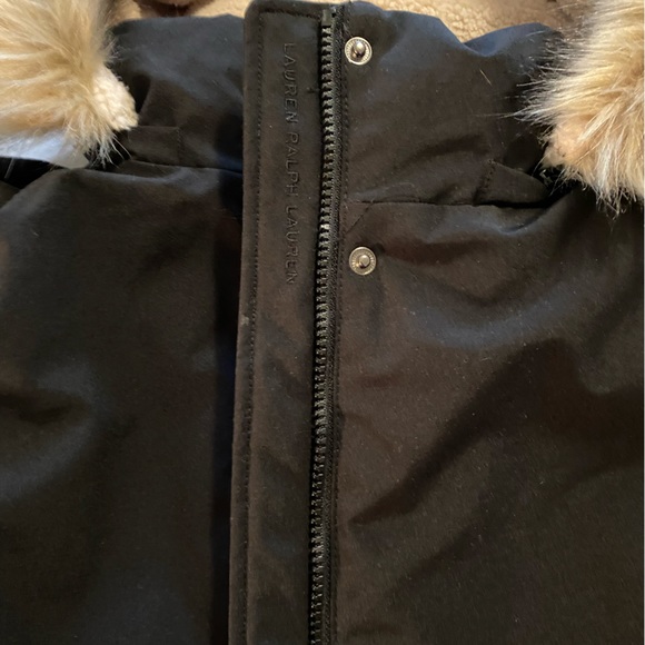 Ralph Lauren Women Jacket XL Part Down & Water Fowl Feathers Detachable Hood - Picture 4 of 7